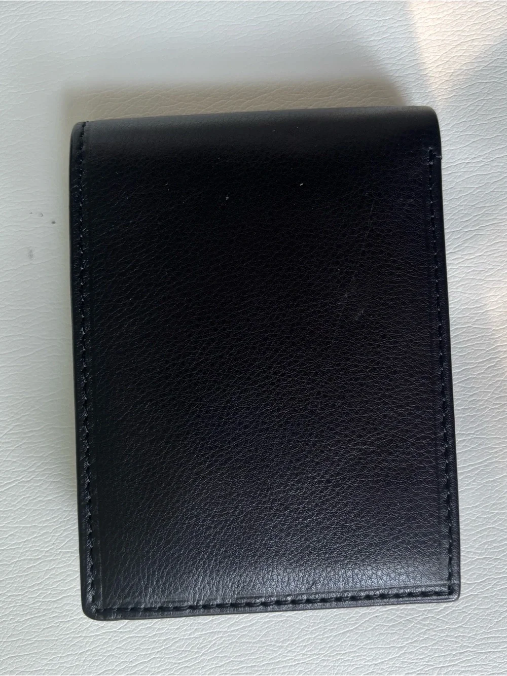 Black Leather RFID Card & Key Holder